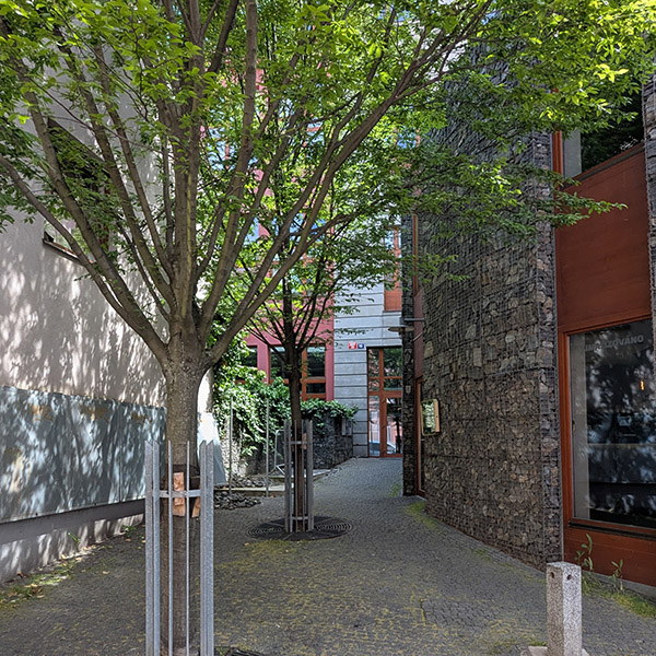 The entryway of my flat complex